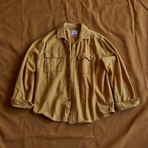 Good Fellow & Co yellow flannel shirt